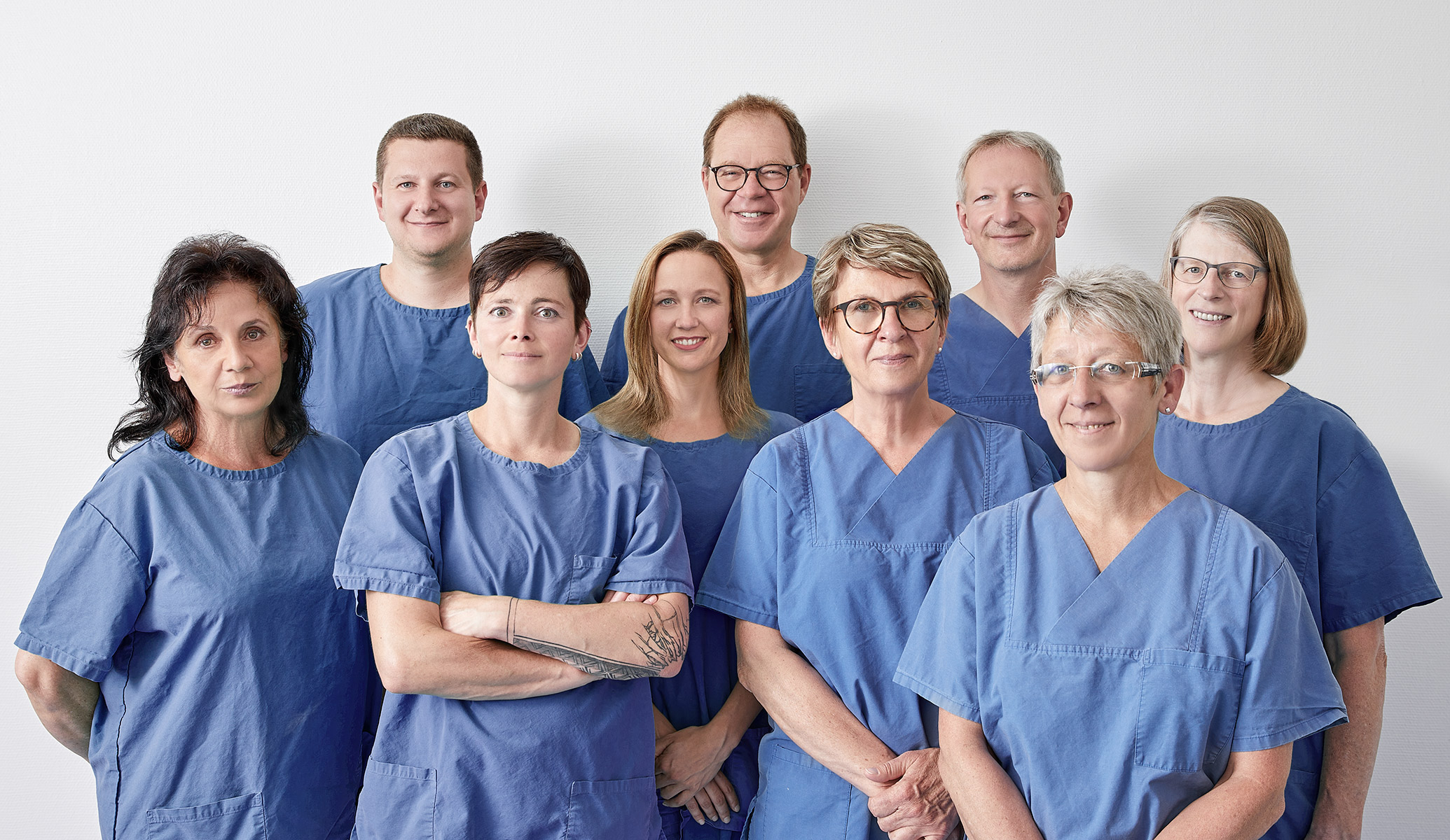 Das OP Team der Chirurgische Gemeinschaftspraxis Heidenheim